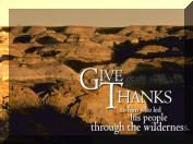 Thanksgiving 2006 PowerPoint Sermon
