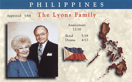 Boyd & Donna Lyons
