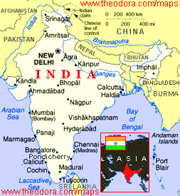 map of India